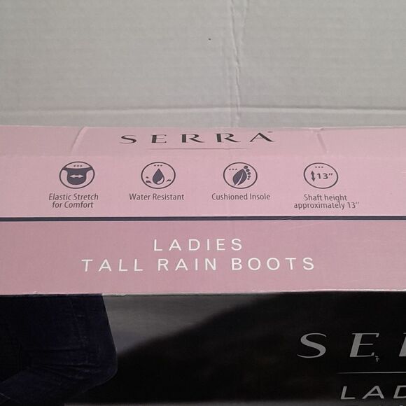 Serra Tall Rainboots...New in Box - Picture 3 of 7